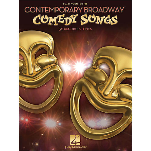 Contemporary Broadway Comedy Songs arranged for piano, vocal, and guitar (P/V/G)