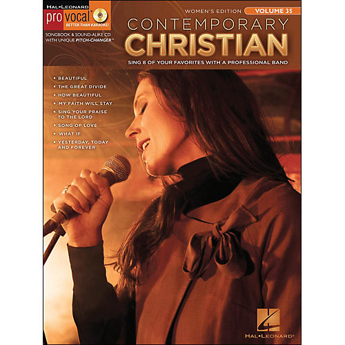 Contemporary Christian - Pro Vocal Songbook Women's Edition Volume 35 Book/CD