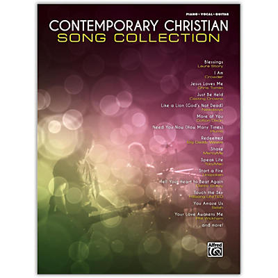 Alfred Contemporary Christian Song Collection Piano/Vocal/Guitar Songbook