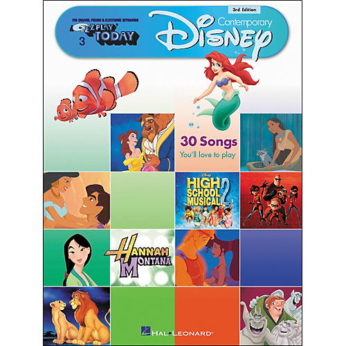 Contemporary Disney 3rd Edition E-Z Play 3