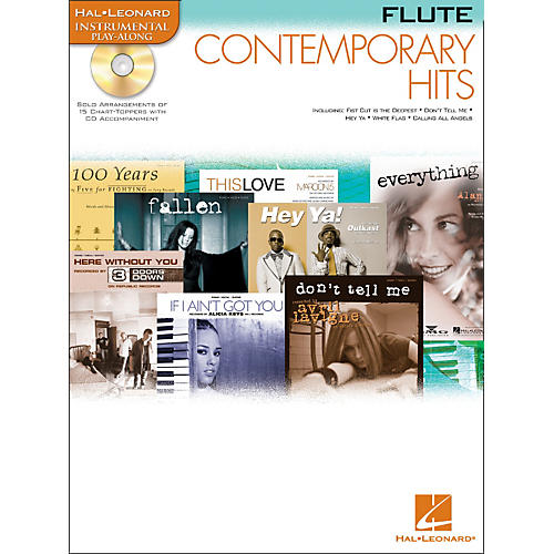 Contemporary Hits for Flute Book/CD Instrumental Play-Along