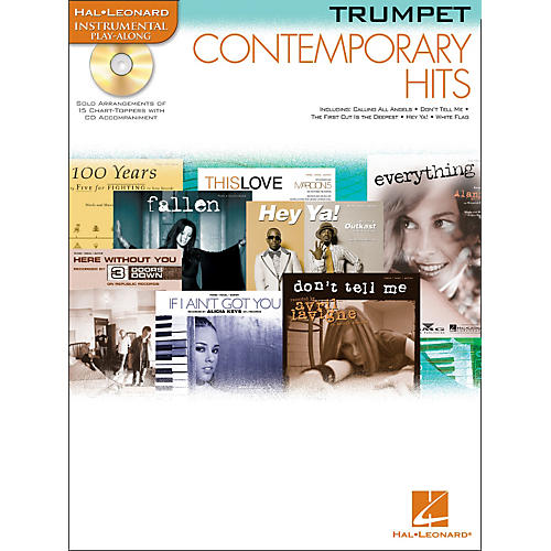 Contemporary Hits for Trumpet Book/CD Instrumental Play-Along