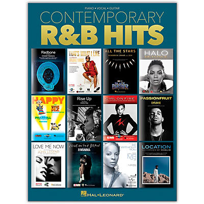 Hal Leonard Contemporary R&B Hits Piano/Vocal/Guitar Songbook