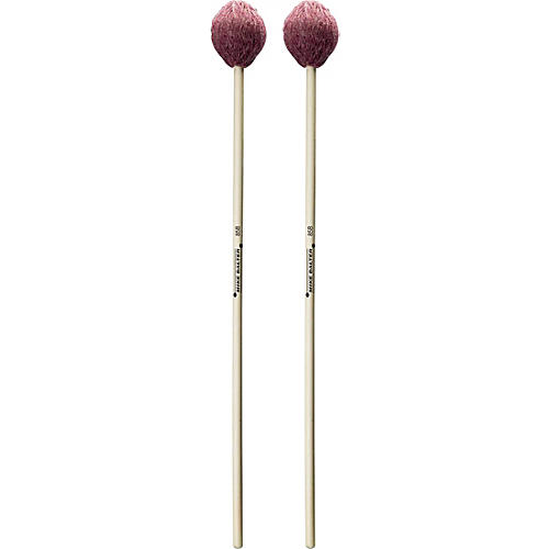 Mike Balter Contemporary Series Birch Handle Marimba Mallets Soft Wine Yarn