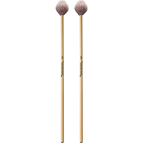 Balter Mallets Contemporary Series Rattan Handle Marimba Mallets Medium Rose Yarn
