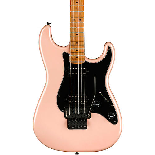 Squier Contemporary Stratocaster HH Floyd Rose Roasted Maple Fingerboard Electric Guitar Shell Pink Pearl