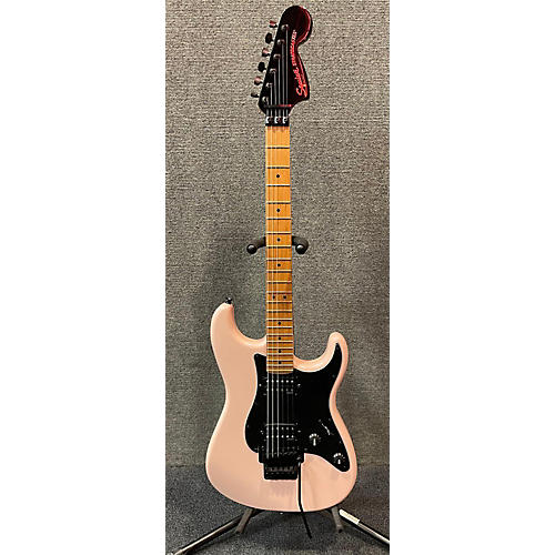 Squier Contemporary Stratocaster HH Solid Body Electric Guitar BUBBLEGUM PINK