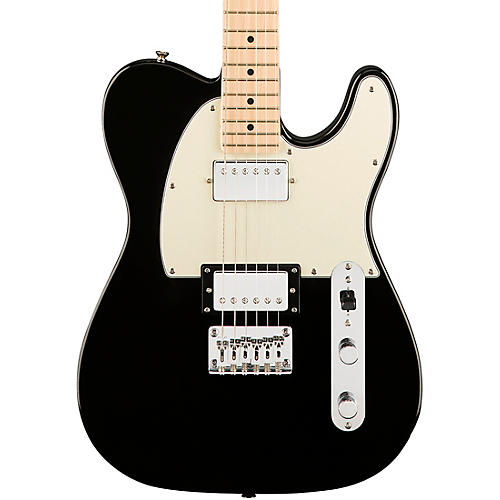 Squier Contemporary Telecaster HH Maple Fingerboard Electric Guitar Black Metallic