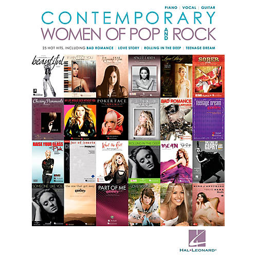 Contemporary Women Of Pop & Rock Piano/Vocal/Guitar Songbook