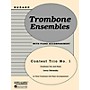 Rubank Publications Contest Trio No. 1 (Trombone Trio with Piano - Grade 3) Rubank Solo/Ensemble Sheet Series