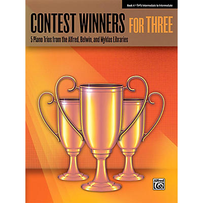 Alfred Contest Winners for Three Book 4 Early Intermediate / Intermediate Piano
