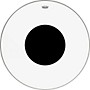 Remo Controlled Sound Clear With Black Dot Bass Drum Head 34 in.