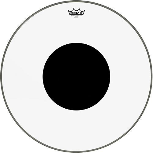 Remo Controlled Sound Clear with Black Dot Bass Drum Head 22 in.
