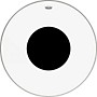 Remo Controlled Sound Clear with Black Dot Bass Drum Head 34 in.