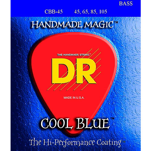 Cool Blue Coated 4-String Bass Medium (45-105)