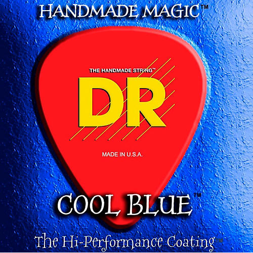 Cool Blue Coated Electric Strings Lite (9-42)