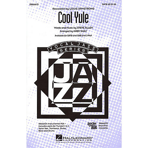 Hal Leonard Cool Yule 2-Part by Louis Armstrong Arranged by Kirby Shaw