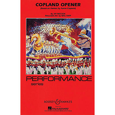 Hal Leonard Copland Opener - Full Score Concert Band Composed by Jay Bocook Arranged by Will Rapp