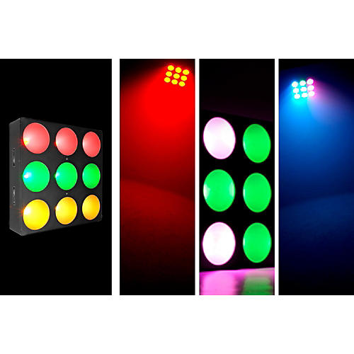 Core 3x3 LED Pixel-Mapping Effect/Wash Light with Chip-on-Board Technology