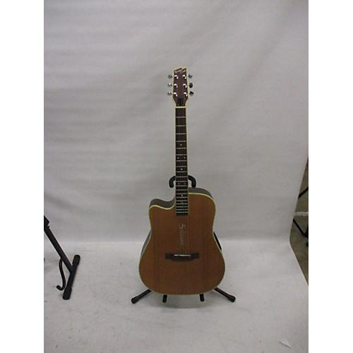 Godin Core HB Solid Body Electric Guitar Trans Red