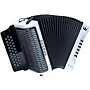 Hohner Corona C-II FBbEb Accordion White Rainbow
