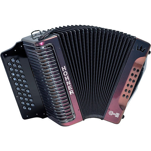 Hohner Corona C-II GCF Accordion Condition 1 - Mint Red to Gold