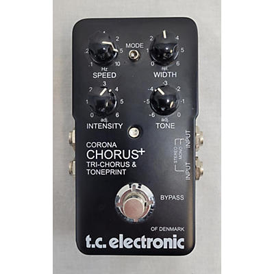 TC Electronic Corona Chorus+ Tri-Chorus & Toneprint Effect Pedal