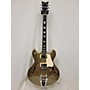 Used Schecter Guitar Research Corsair Hollow Body Electric Guitar Gold