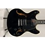 Used Schecter Guitar Research Corsair Hollow Body Electric Guitar Black
