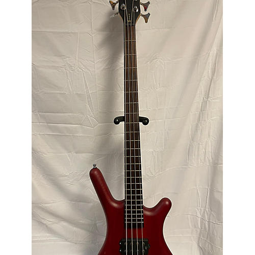 Warwick Corvette 4 String Electric Bass Guitar Red