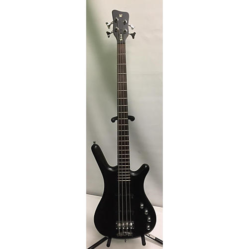 RockBass by Warwick Corvette 4 String Electric Bass Guitar Black Brown