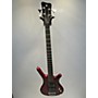 Used Warwick Corvette 4 String Electric Bass Guitar Dakota Red