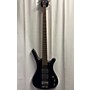 Used Warwick Corvette 4 String Electric Bass Guitar Black