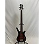 Used RockBass by Warwick Corvette Classic 5 Electric Bass Guitar Almond Burst Transparent