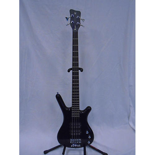 RockBass by Warwick Corvette Electric Bass Guitar Black