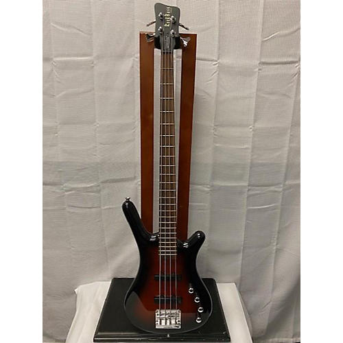RockBass by Warwick Corvette Electric Bass Guitar Brown Sunburst