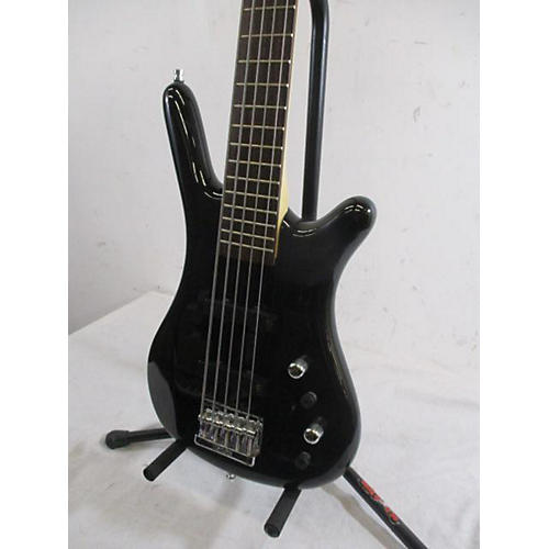 RockBass by Warwick Corvette Electric Bass Guitar Nirvana Black