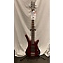 Used RockBass by Warwick Corvette $$ Electric Bass Guitar Satin Red