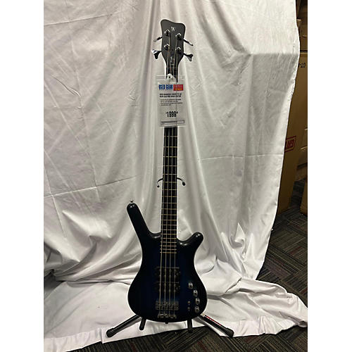 Warwick Corvette $$ Electric Bass Guitar Blue