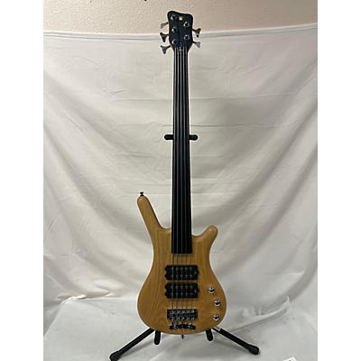 RockBass by Warwick Corvette $$ Fretless V Electric Bass Guitar