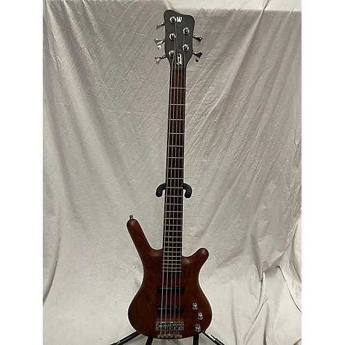 Warwick Corvette Standard 5 String Electric Bass Guitar Natural