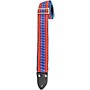 Henry Heller Cotton Series Vintage Guitar Strap Blue