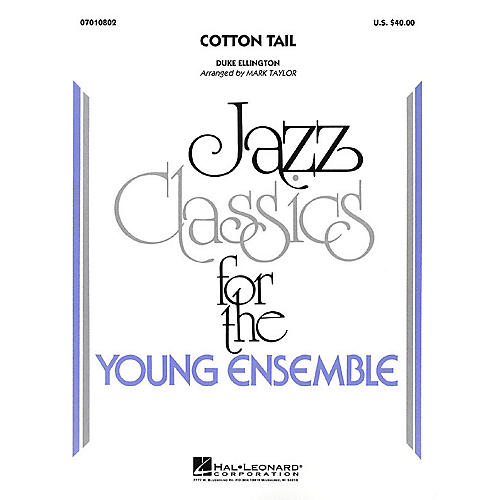 Hal Leonard Cotton Tail Jazz Band Level 3 Arranged by Mark Taylor