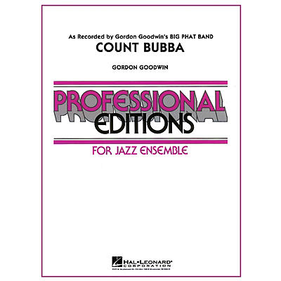 Hal Leonard Count Bubba Jazz Band Level 5 Composed by Gordon Goodwin
