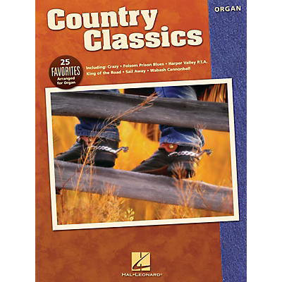 Hal Leonard Country Classics Organ Adventure Series Performed by Various