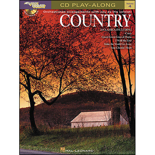 Country E-Z Play Today CD Playalong Volume 4 Book/CD