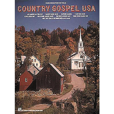 Hal Leonard Country Gospel U.S.A. Piano/Vocal/Guitar Songbook
