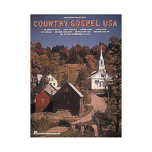 Hal Leonard Country Gospel U.S.A. Piano/Vocal/Guitar Songbook