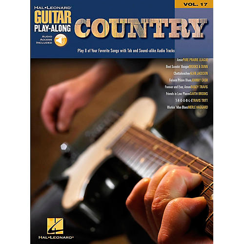 Country Guitar Play-Along Series Book With Online Audio, Vol. 17