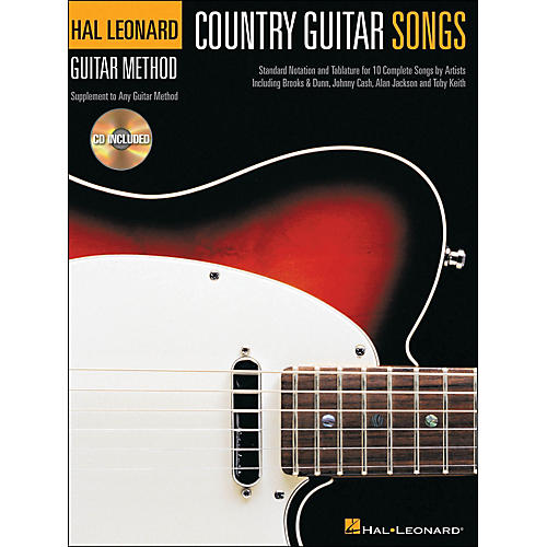 Country Guitar Songs - Hal Leonard Guitar Method Supplement (Book/CD)